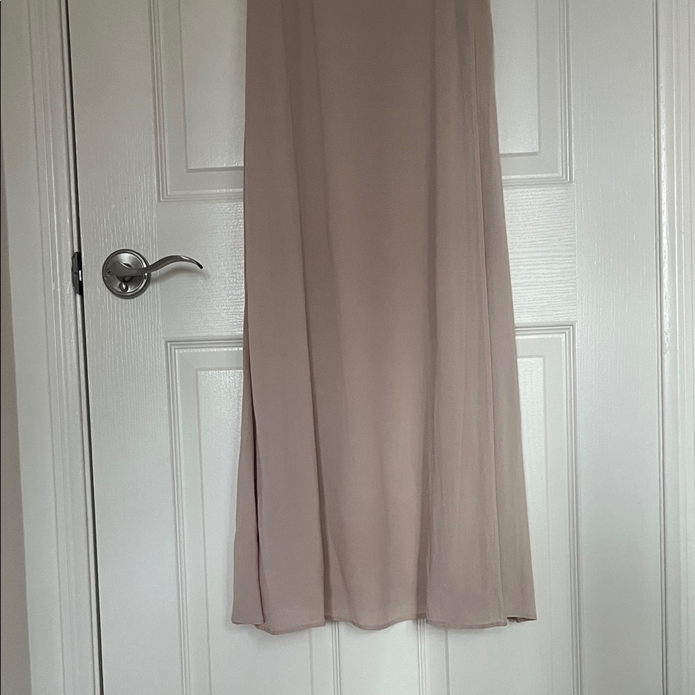Reformation Ingrid Dress in Champagne - Picture 6 of 14
